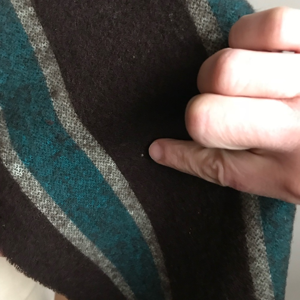 Paul Smith Lambswool Racing Stripe Scarf - Picture 6 of 7